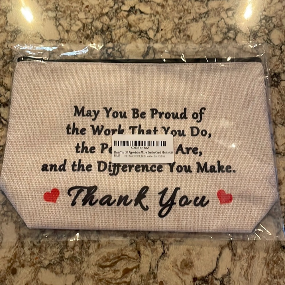 Makeup Pouch, NWT